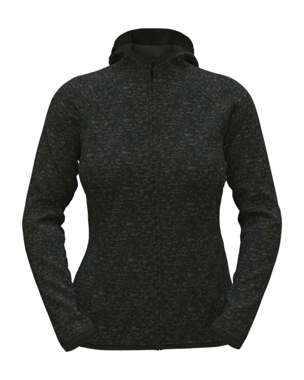 Lux Hooded Knitfleece Jacket – Bild 2
