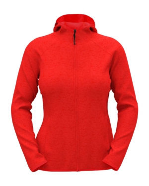Lux Hooded Knitfleece Jacket